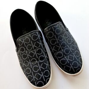 Calvin Klein Black Slip-On Womens Shoes Size 9 B4